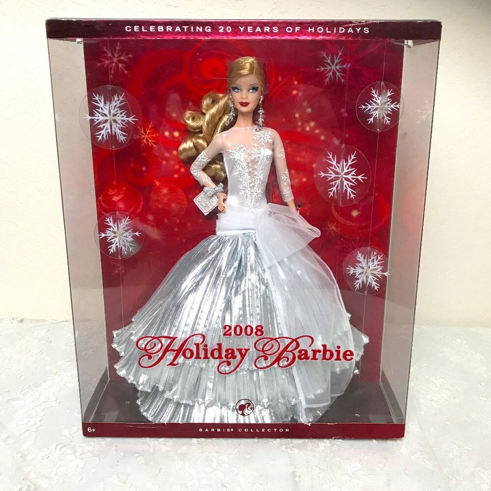 Mattel 2008 Holiday Barbie 20th Anniversary Collector Edition